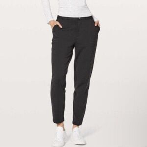 Lululemon Athletica Black Cropped Slim Fit Pants